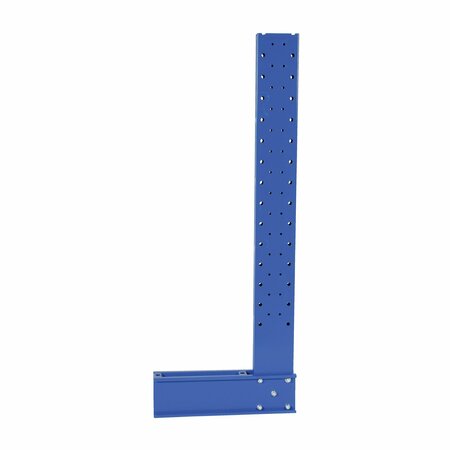 Vestil Blue Steel Standard Cantilever Single Upright Rack 6ft Height 18" Arm SU-C-6-18